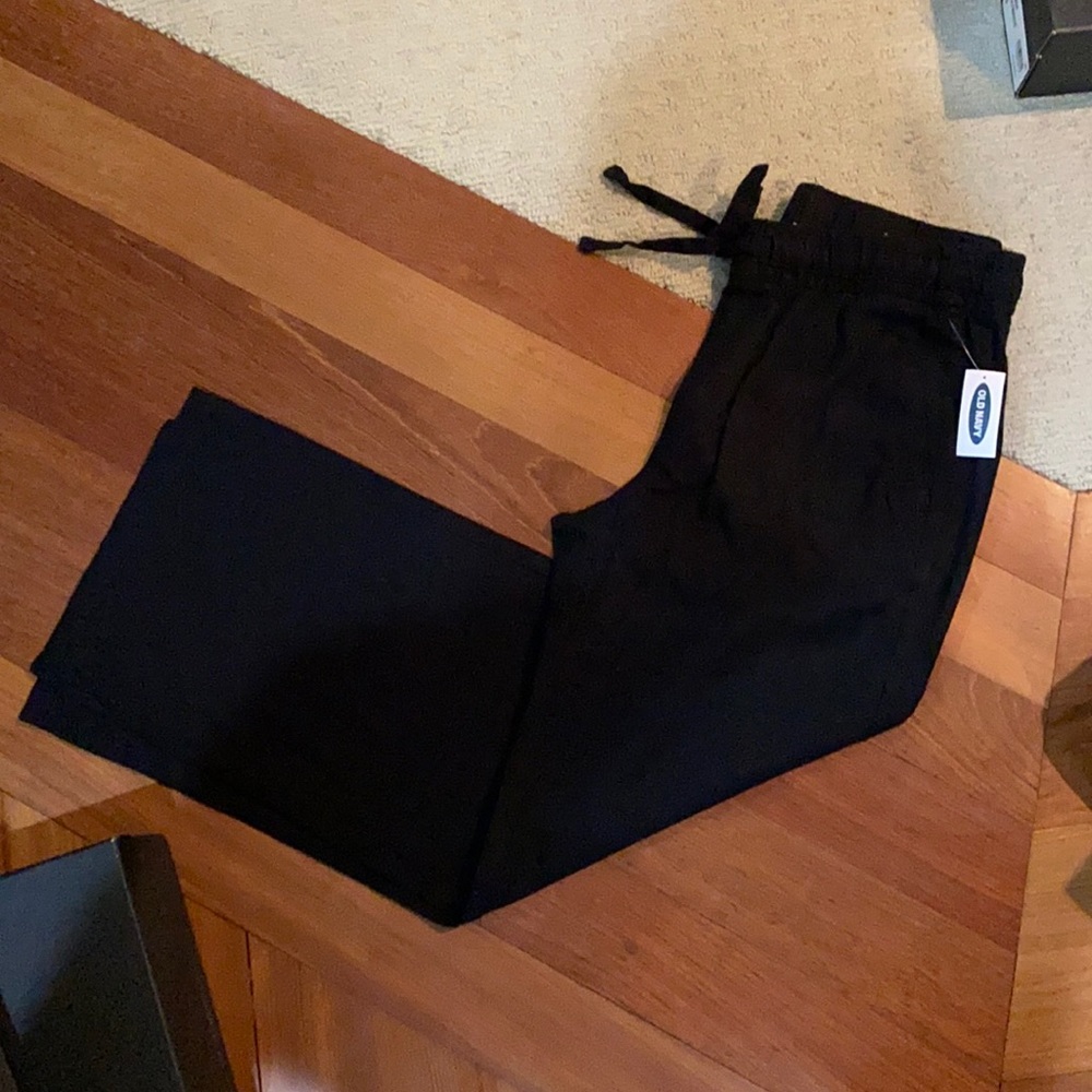 NWT linen wide leg pants